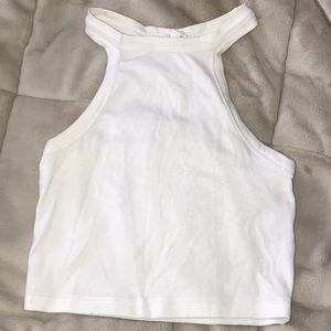 Forever 21 white crop top